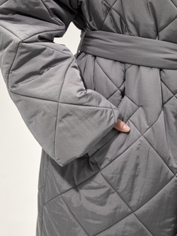 Пальто-одеяло "Кутанка". Серое