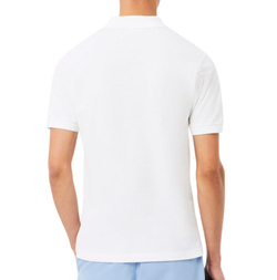 Теннисное поло Lacoste Classic Fit Embroidery Detail Petit Piqu_ - white