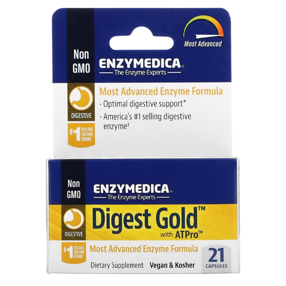 Enzymedica Digest gold with ATPro 21 capsules , Ферменты