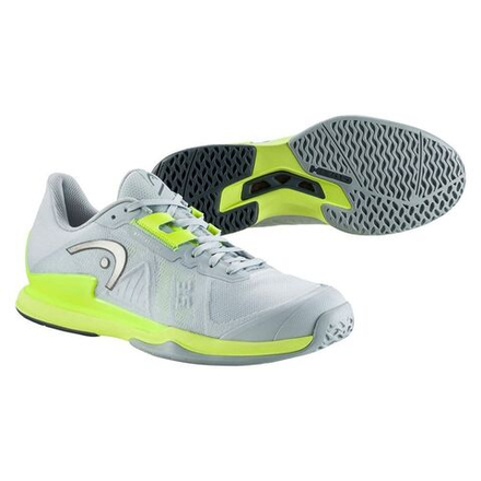 Мужские кроссовки теннисные Head Sprint Pro 3.5 Men - grey/yellow