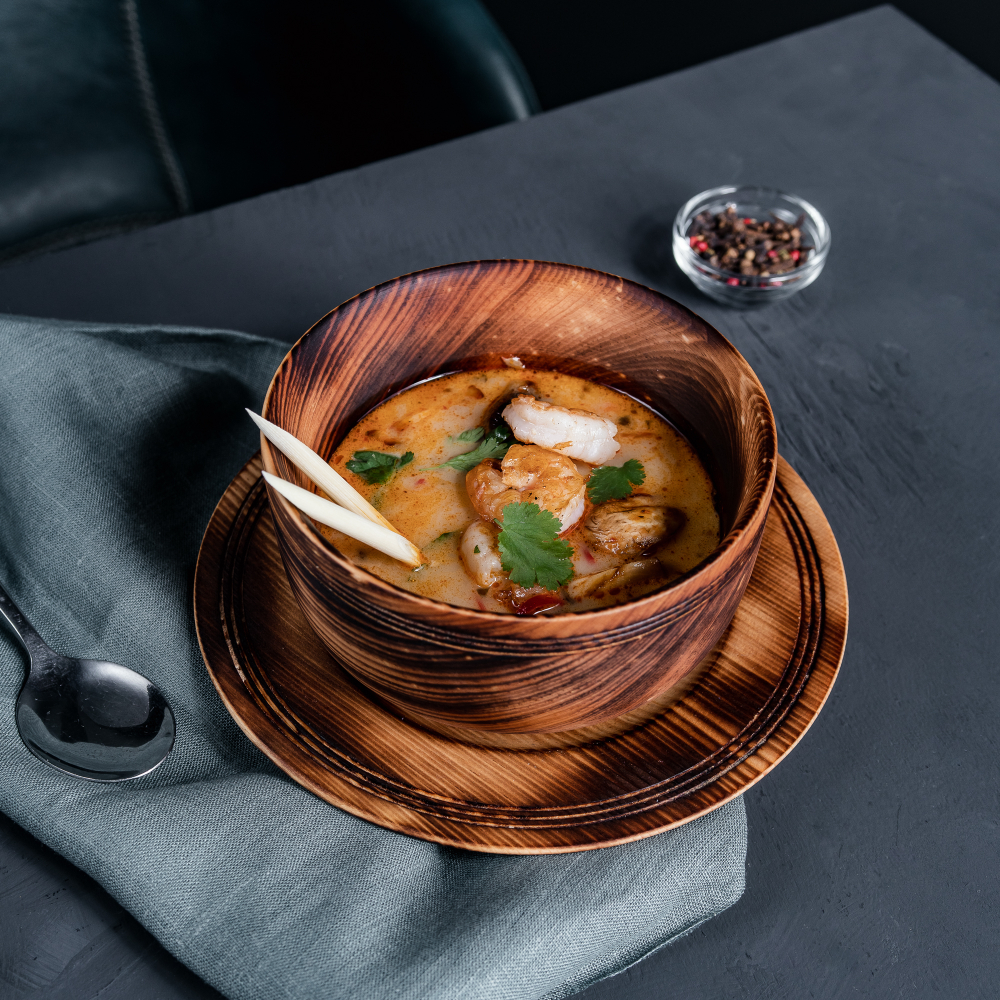 Бульонная пара Art of Siberia из Сибирского Кедра. TN63