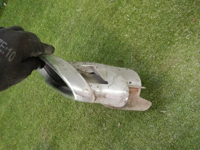 Насадка глушителя правая Mercedes C W205 (2014-2018) AMG