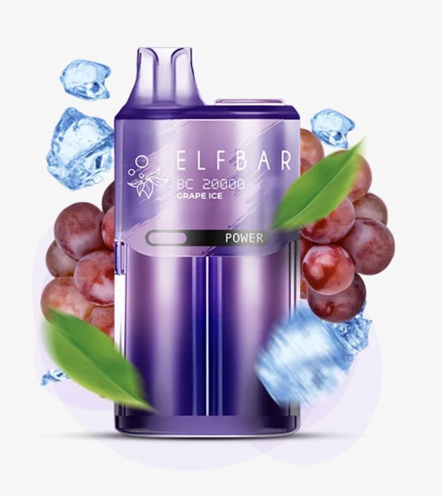 ELF BAR BC20000 - Grape Ice (5% nic)