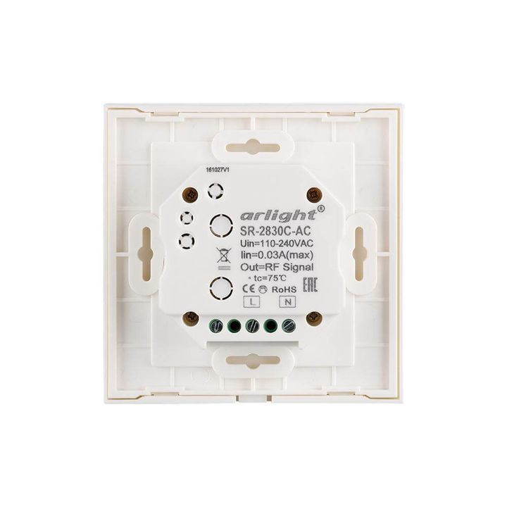 Панель управления Arlight Sens SR-2830C-AC-RF-IN White 021035