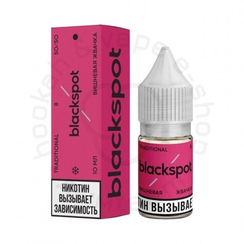 Жидкость для ЭСДН BLACKSPOT TRADITIONAL - «ВИШНЕВАЯ ЖВАЧКА», 10 мл (М)