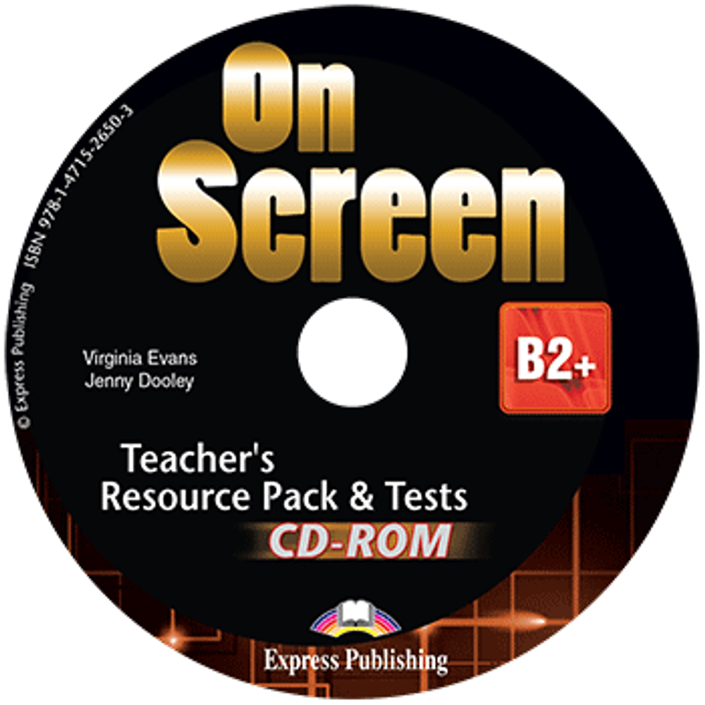 On Screen B2+. Teacher&#39;s Resource Pack &amp; Tests CD-ROM   REVISED. CD-ROM для учителя к тестовым заданиям с дополнительными материалами