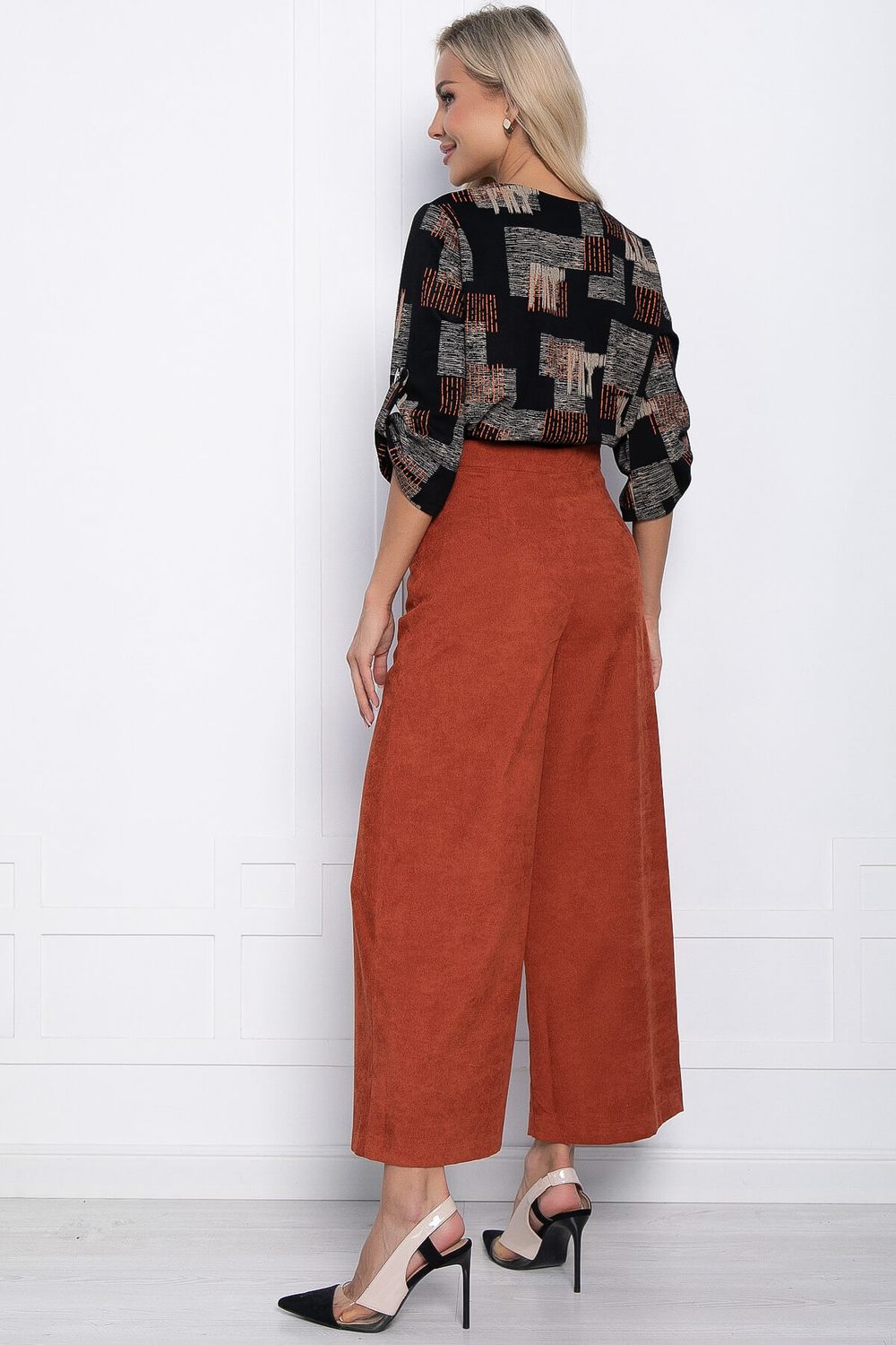 Брюки кюлоты Жаклин (терракотовые) Б10994 LT Collection