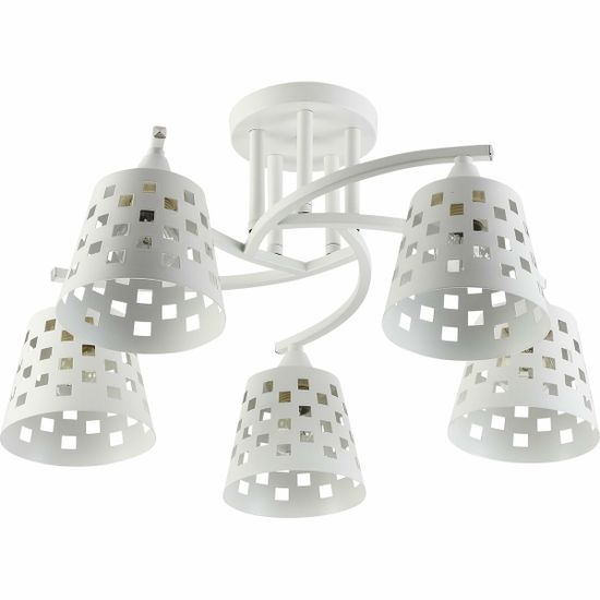 Люстра потолочная Reluce e27 01384-0.3-05 WH+CR