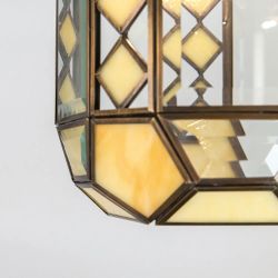 Citilux Фасет CL441111 Подвесной светильник витражный Бронза