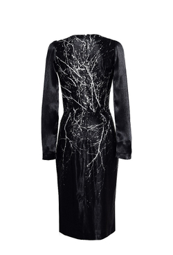 Платье-футляр с рисунком по всему платью FW-29-15LE