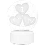 Светильник неоновый Energy EN-NL 22 3D Три сердца (106253)