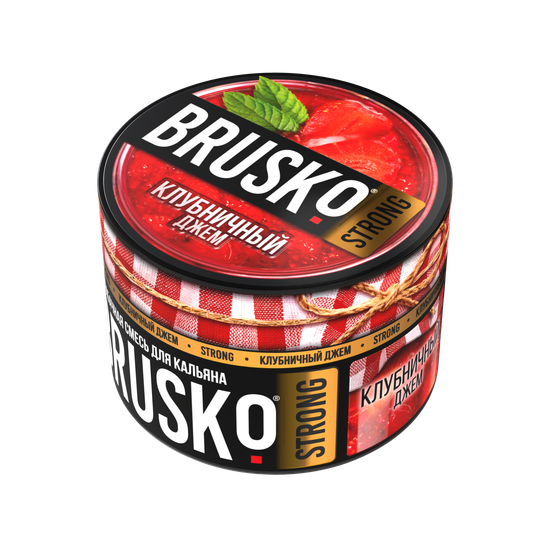 Brusko (Клубничный джем) Strong 50 г