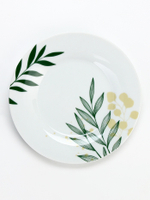 Чайная пара керамическая «Листья», 200 мл