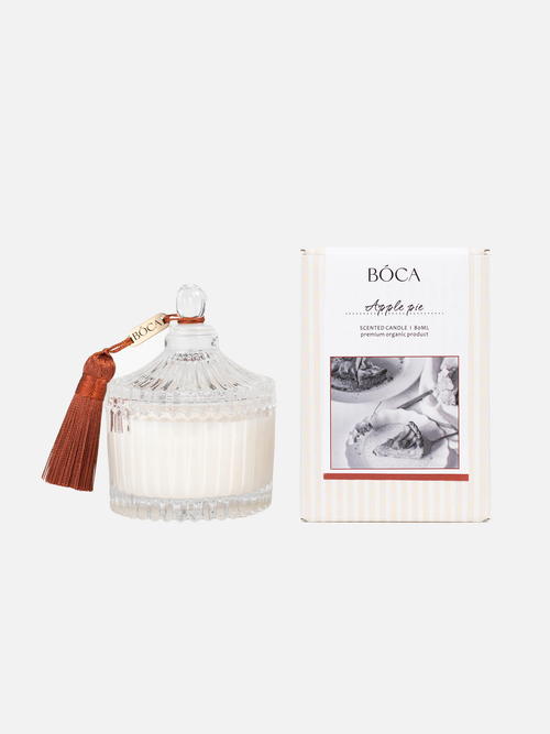 BOCA AROMA Свеча Crystal APPLE PIE, 80мл.