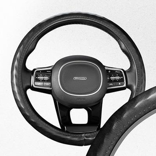 Оплетка руля M Skyway Eco Top-10 экокожа черная