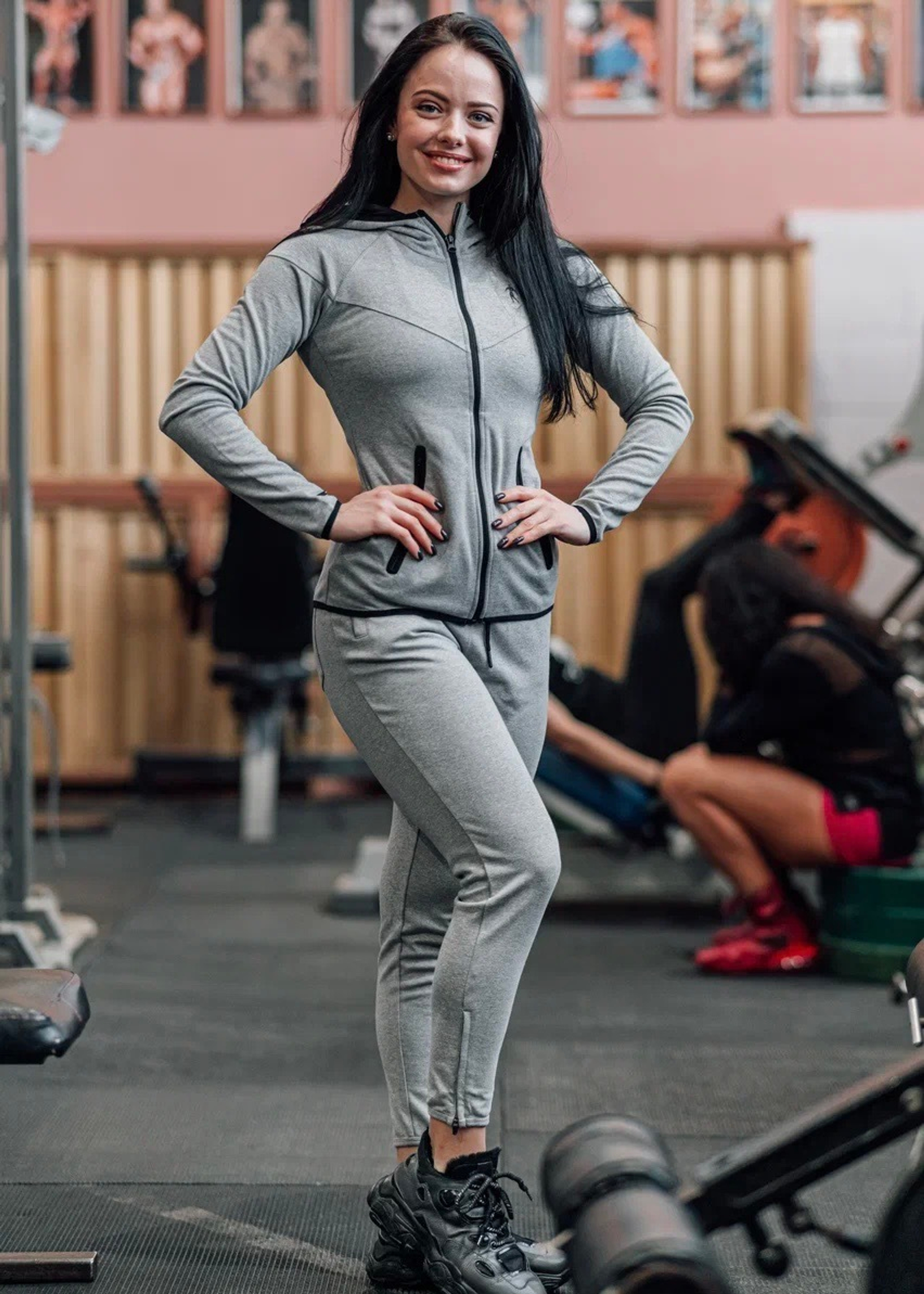 Штаны Kevin Levrone Sweatpants Melange Grey