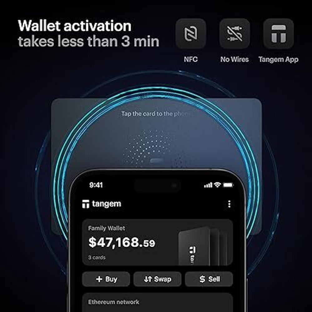 Wallet Pack of 3 — Secure Crypto Wallet Надежное холодное хранилище (cold storage) для Bitcoin, Ethereum, NFT и других криптоактивов. 100% оффлайн-решение