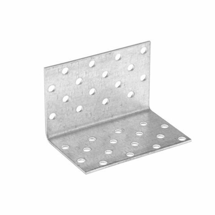 Уголок крепежный оцинкованный 50*50*80*2мм