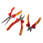 KING TONY (40603GP) Набор диэлектрических пассатижей и бокорезов, 3 предмета