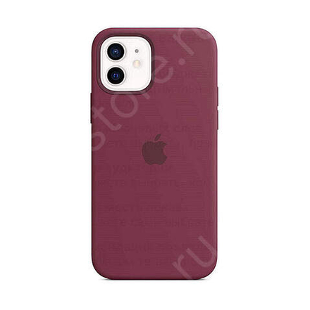 Чехол для iPhone Apple iPhone 11/11 Pro Silicone Case Maroon