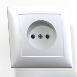 "СЕЛЕНА"Розетка скр. уст. одномест. РС16-369 Кунцево Электро
