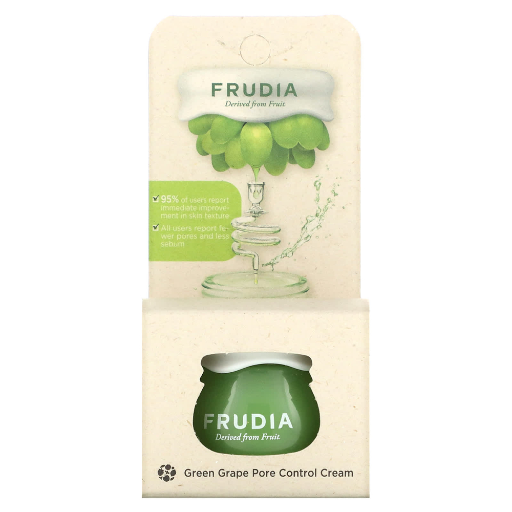 Frudia, крем для контроля за порами с зеленым виноградом, 10 г (0,35 унции)