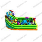 Надувной батут "Паровозик"