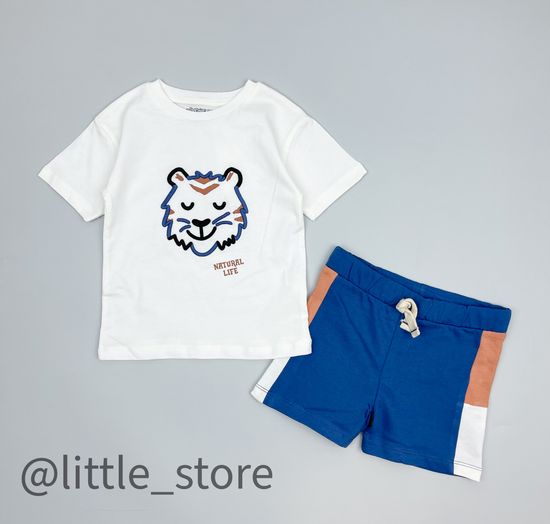 Комплект "Natural life" с белой футболкой