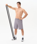 Эспандеры для кроссфита ES-205, высокая нагрузка, текстиль, черный