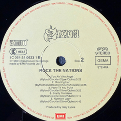 Виниловая пластинка Saxon - Rock The Nations LP