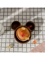 Деревянная менажница "Микки Маус" из кедра