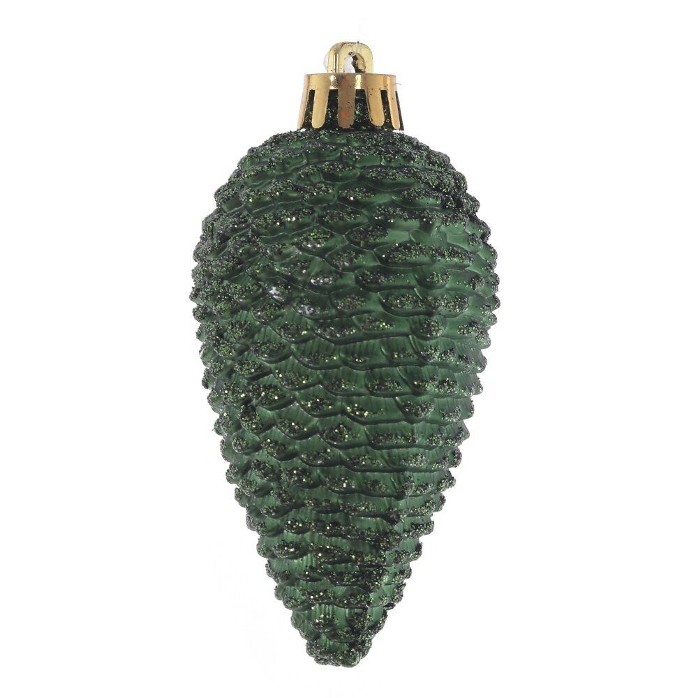 GAEM Набор из 4шт Украшение новогоднее "Шишка", L17 W8,5 H5 см