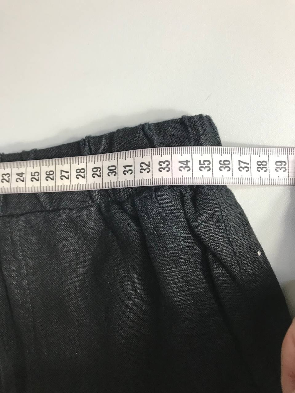 Юбка Mark&Spencer льняная, маркировка 34, визуально на 40 размер