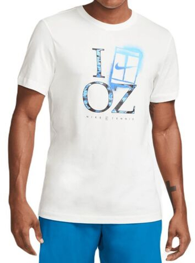 Футболка мужская теннисная Nike Court Dri-Fit Tennis T-Shirt - sail