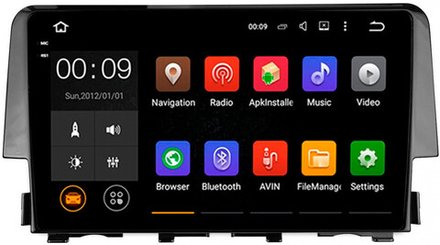 Магнитола для Honda Civic 10 2015-2021 - AIROC 2K RX-1941 Android 13, QLed+2K,  ТОП процессор, 8/128, CarPlay, SIM-слот