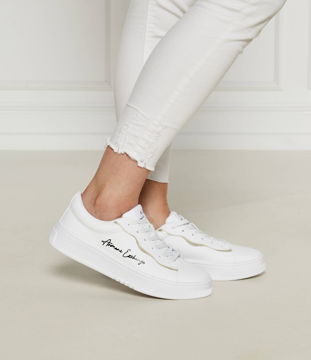Кроссовки Armani Exchange - белый(XDX166 XV891)