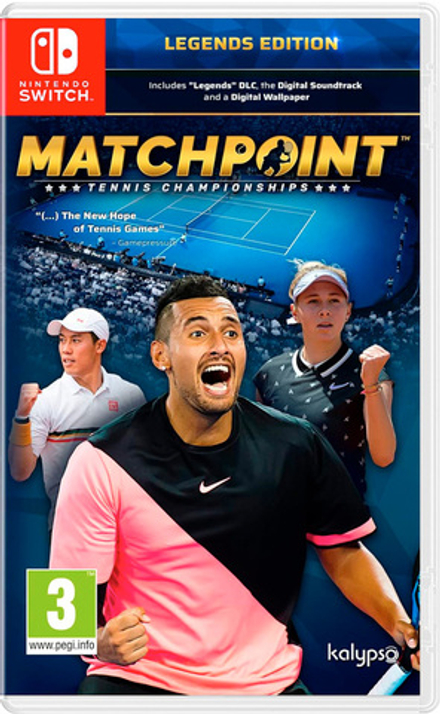 Matchpoint Tennis Championship - Legend Edition [NSW, русские субтитры]