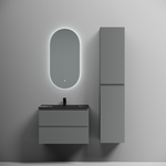 Тумба подвесная Sancos Folk 690х445х500, c двумя ящиками оснащенными доводчиками, Ergraut soft, арт.FL70ES