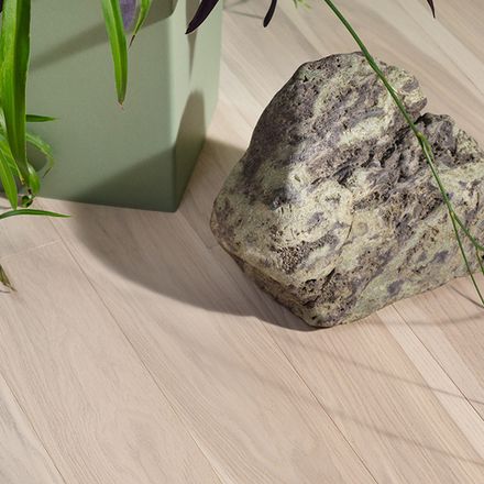 Инженерный паркет Coswick Дуб Белоснежный (Snow White) Шелковое масло ультраматовое