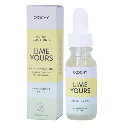 Ультра успокаивающее масло с лемонграссом и лаймом от вросших после бритья волосков Coochy Lime Yours 12,5мл