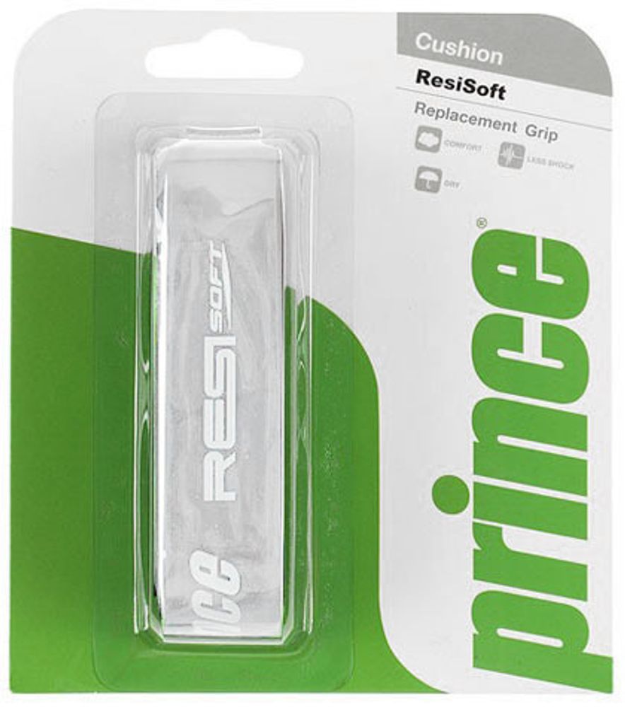 Теннисные намотки базовые Prince ResiSoft white 1P