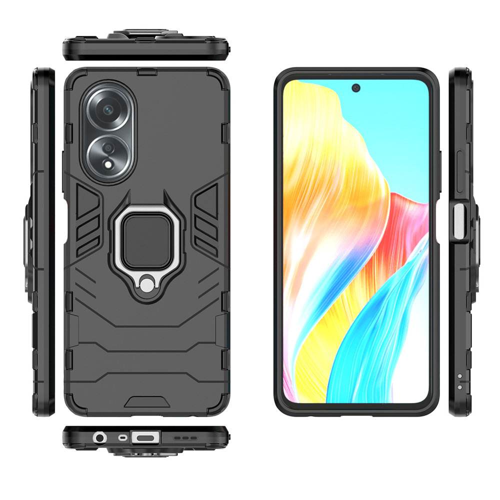 Противоударный чехол с кольцом Panther Case для OPPO A58