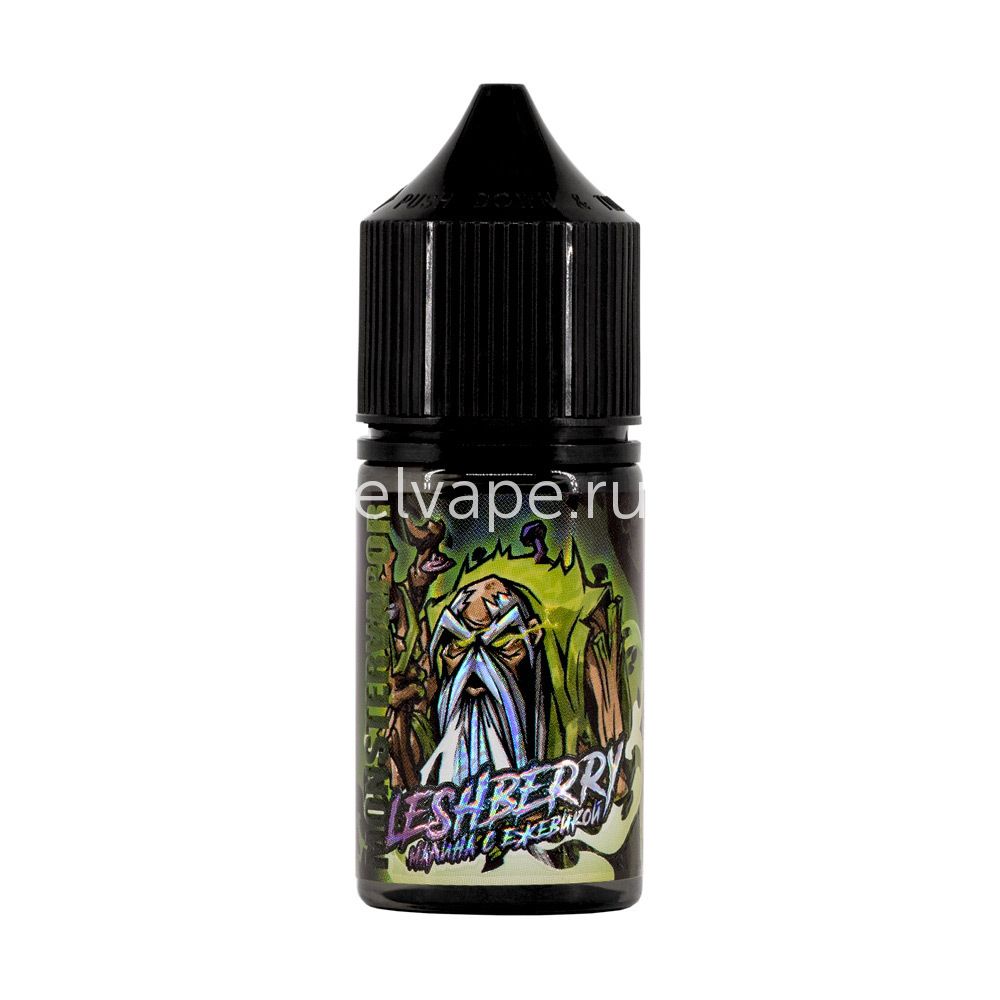 Жидкость MONSTERVAPOR SALT, 30 мл, LESHBERRY (малина с ежевикой), 2