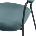 Стул Bergenson Bjorn Eirill, велюр, зеленый