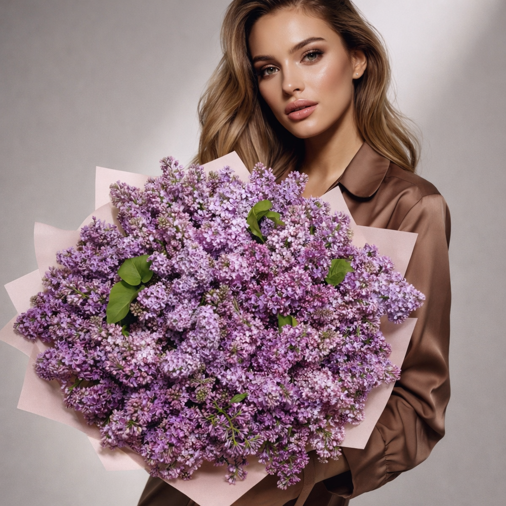 Композиция из сирени "Smell of spring"