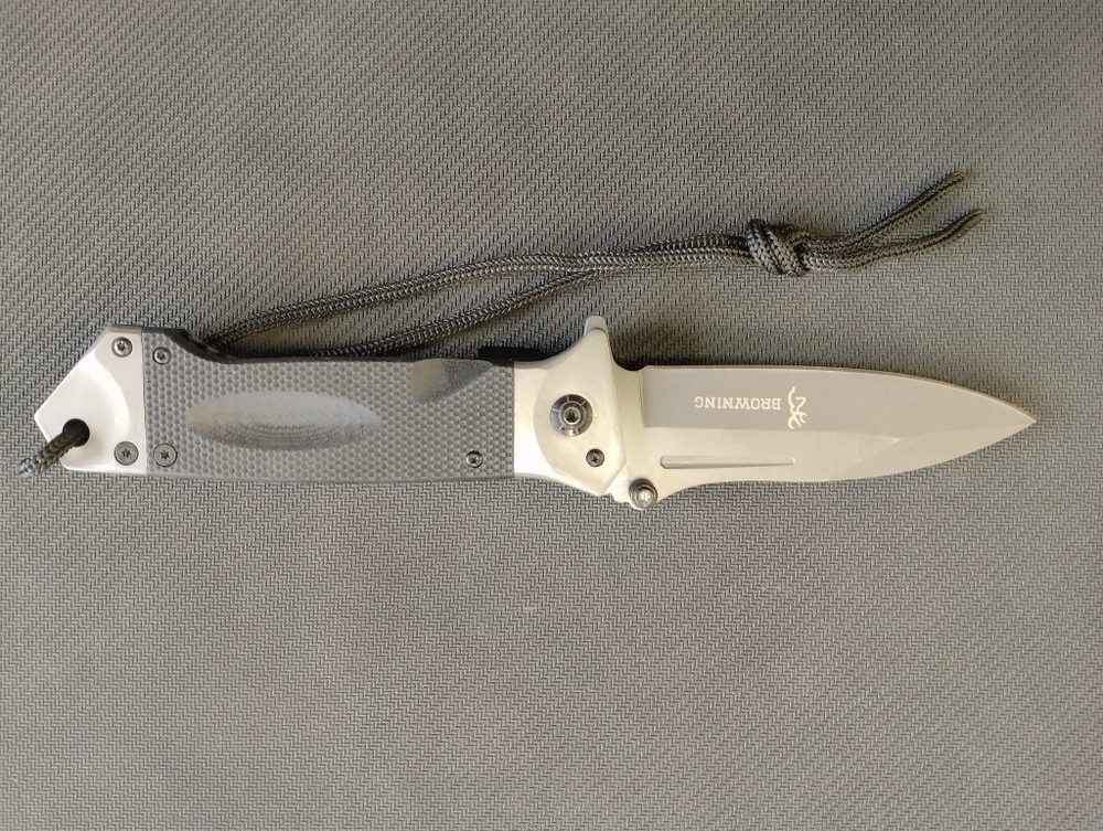 Нож складной выкидной по типу Browning DA73 (Сталь 440С)