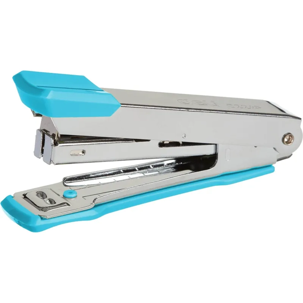 Степлер Deli Essential до 15 листов (скобы № 10, с антистеплером)