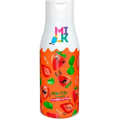 MILK крем-гель д/душа Клубничный коктейль 500 мл.