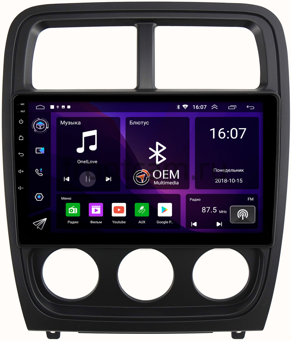 Магнитола для Dodge Caliber 2009-2012 - OEM GT9-1115 на Android 10, 2ГБ-16ГБ