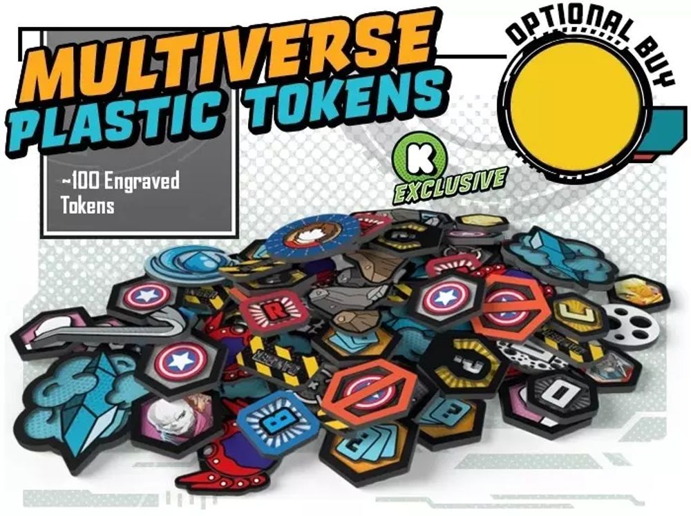 [Предзаказ] Marvel United Multiverse - Multiverse Plastic Tokens
